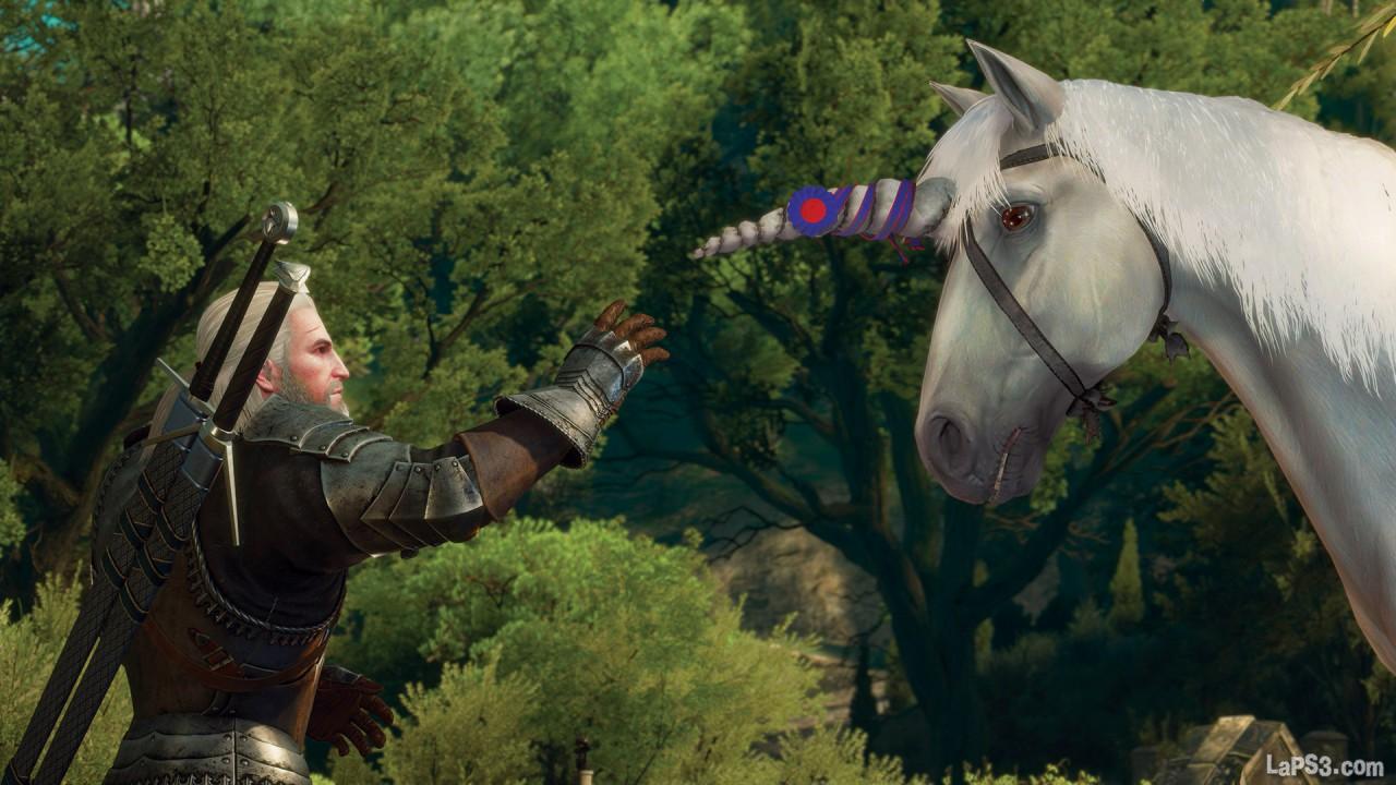 Geralt y los unicornios. Una relación compleja.