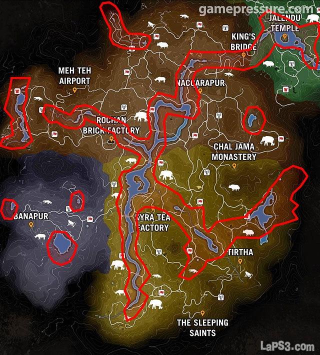 Mapa de Far Cry 4