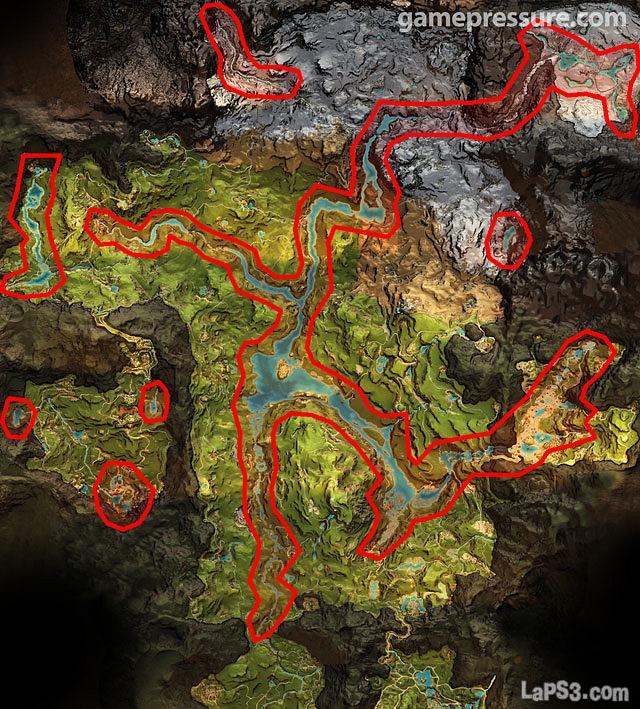 Mapa de Far Cry Primal
