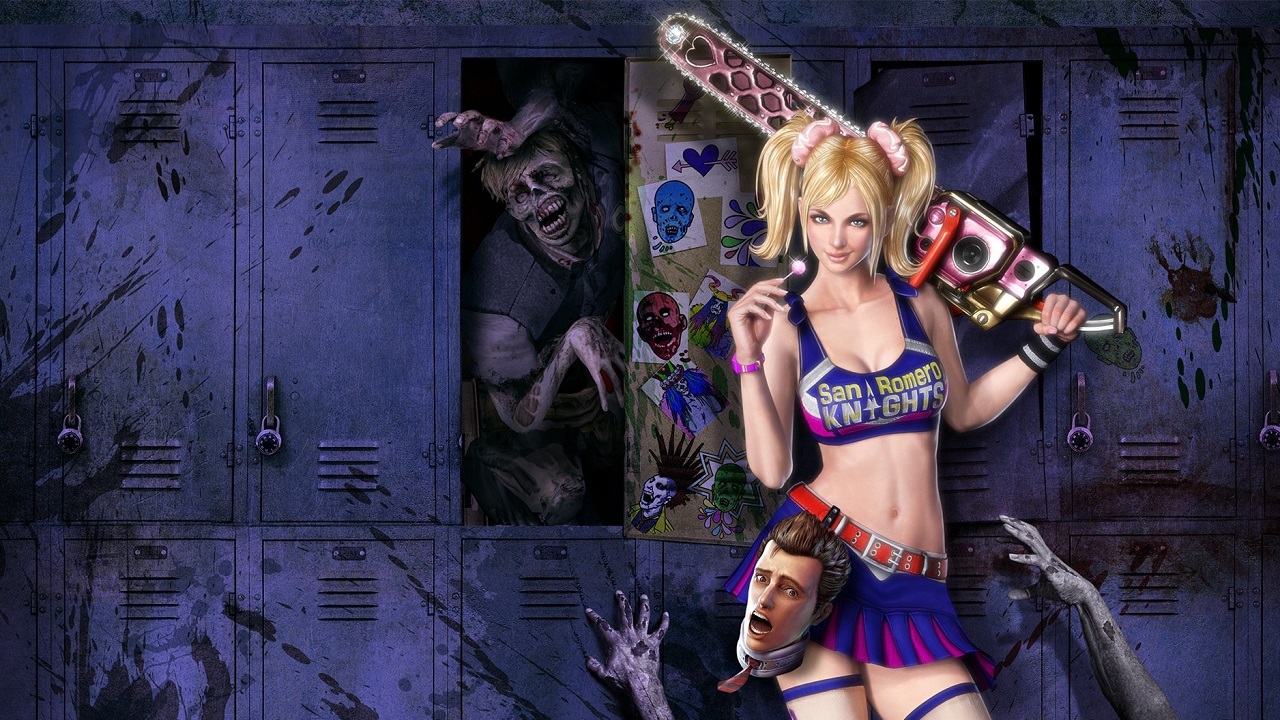 Imagen de la portada del juego Lollipop Chainsaw.