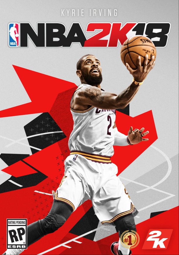 La portada original de NBA 2K18.