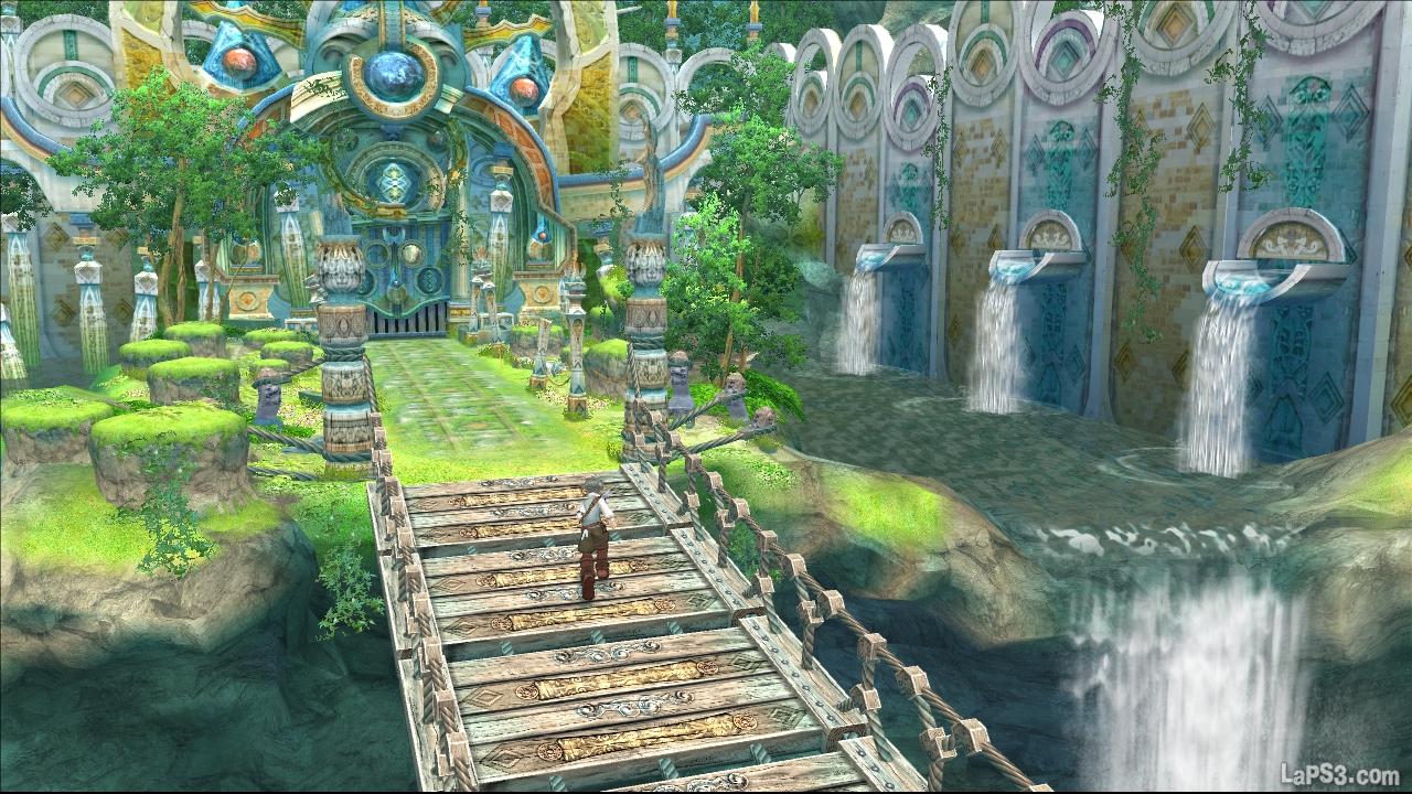 Es muy difícil decantarse por el JRPG más "zeldero" en PlayStation. Pero, por escenarios, templos y magia, vamos a quedarnos con Eternal Sonata