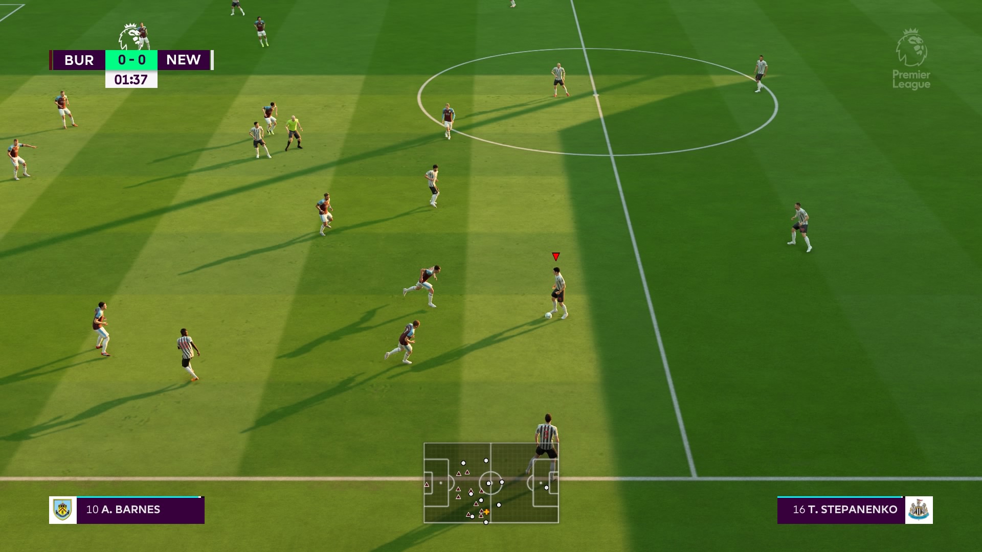 El campo luce fantástico en FIFA 19