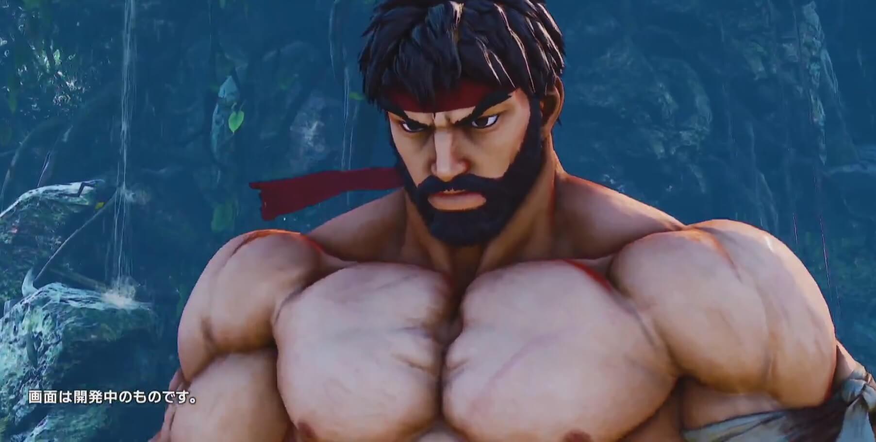 Ryu Con Barba En Uno De Los Trajes De Lanzamiento De Street Fighter V Ryu Con Barba En Uno De Los Trajes De Lanzamiento De Street Fighter V