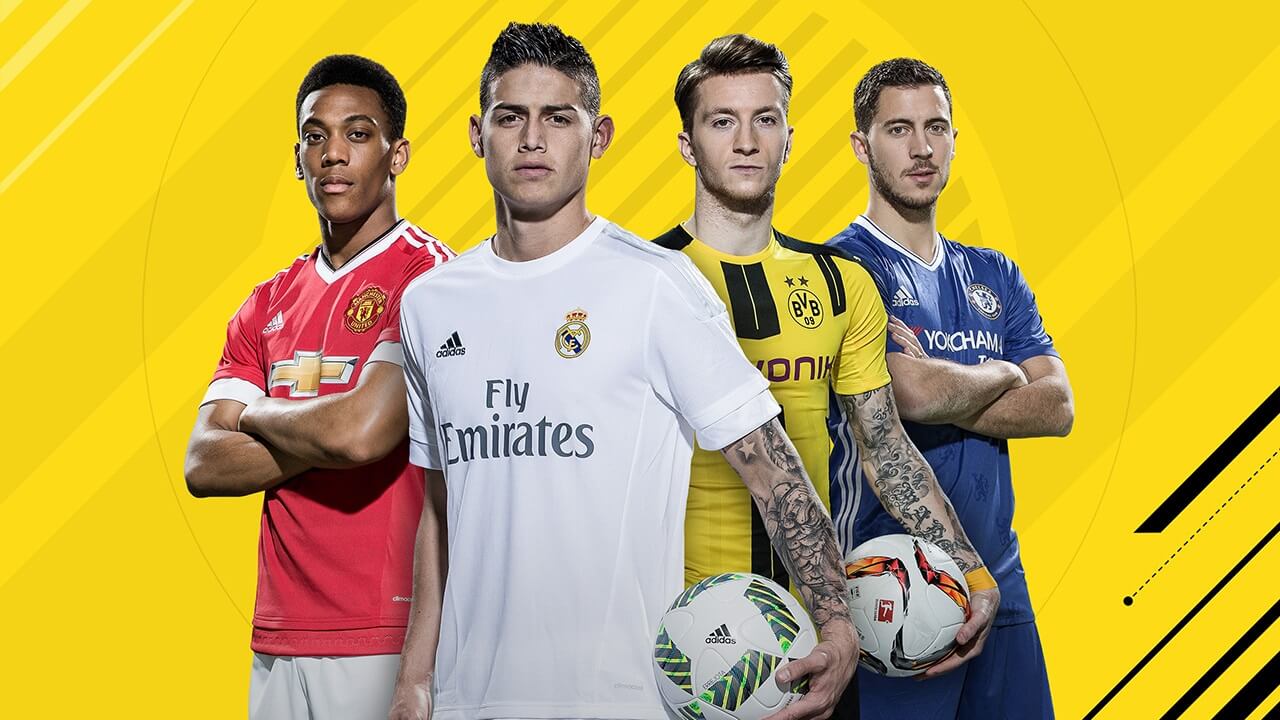 Vota la portada de FIFA 17: James Rodríguez, Martial, Reus ...