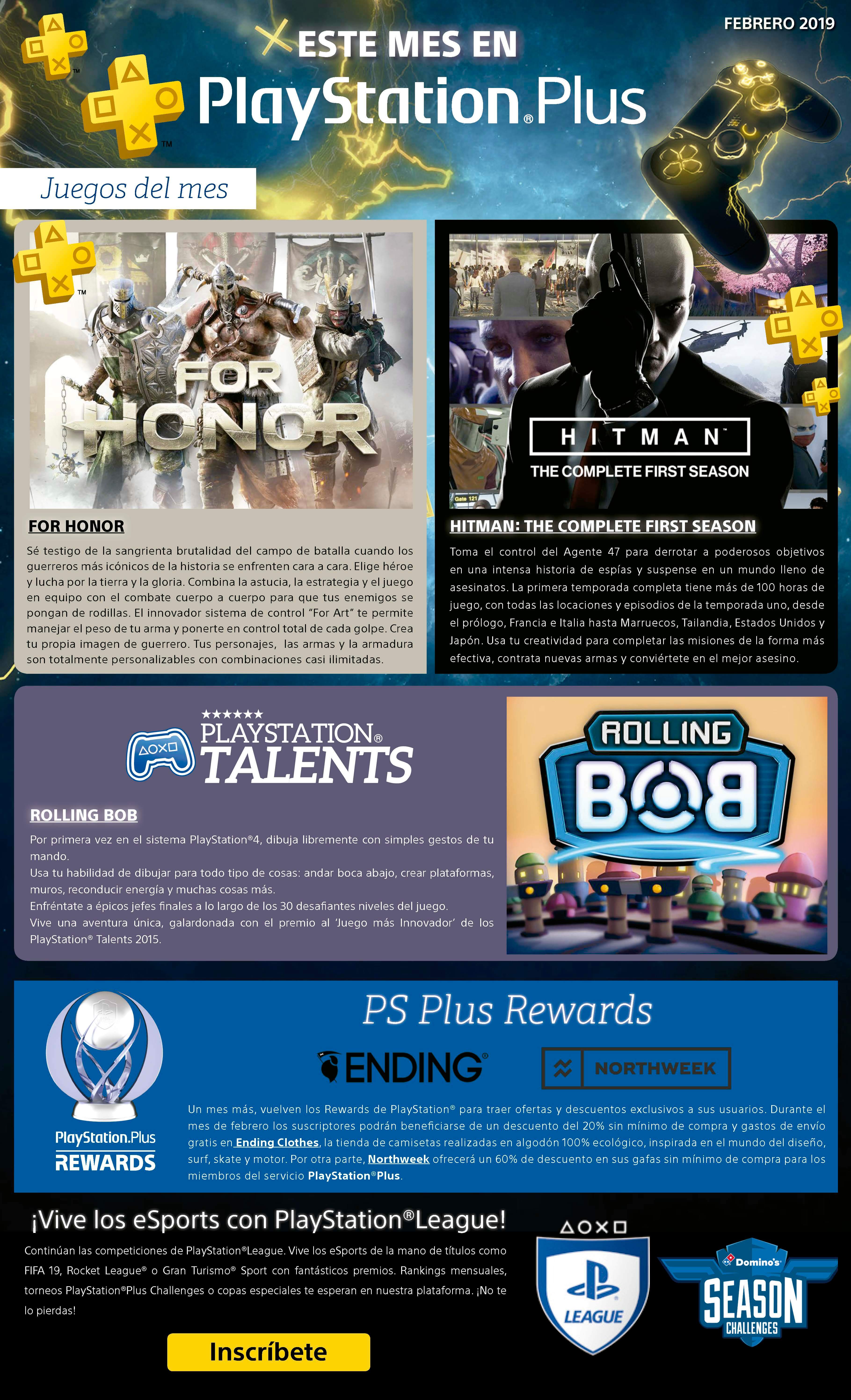 Estos son los juegos PlayStation Plus del mes de Febrero