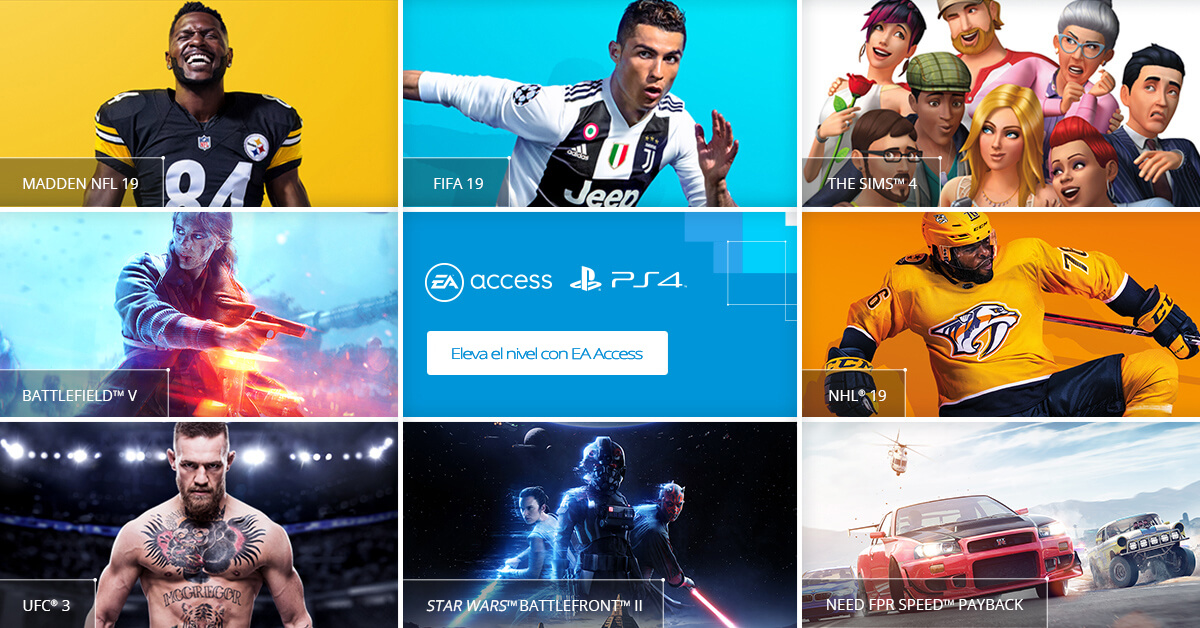 EA Access, el servicio de suscripción de EA, llega a PlayStation 4