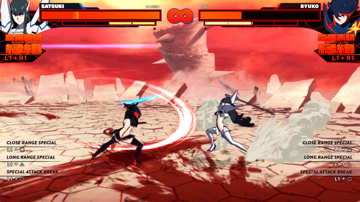 Gameplay Kill la Kill analisis ps4
