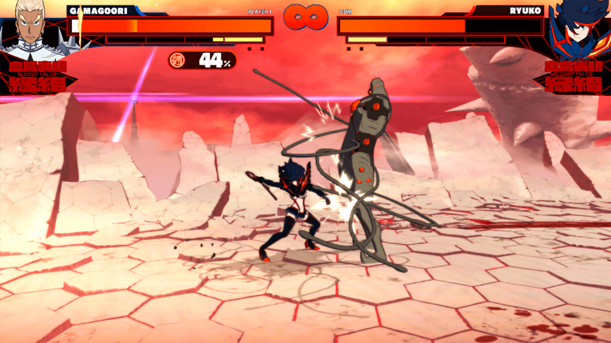Sistema de combate Kill la Kill