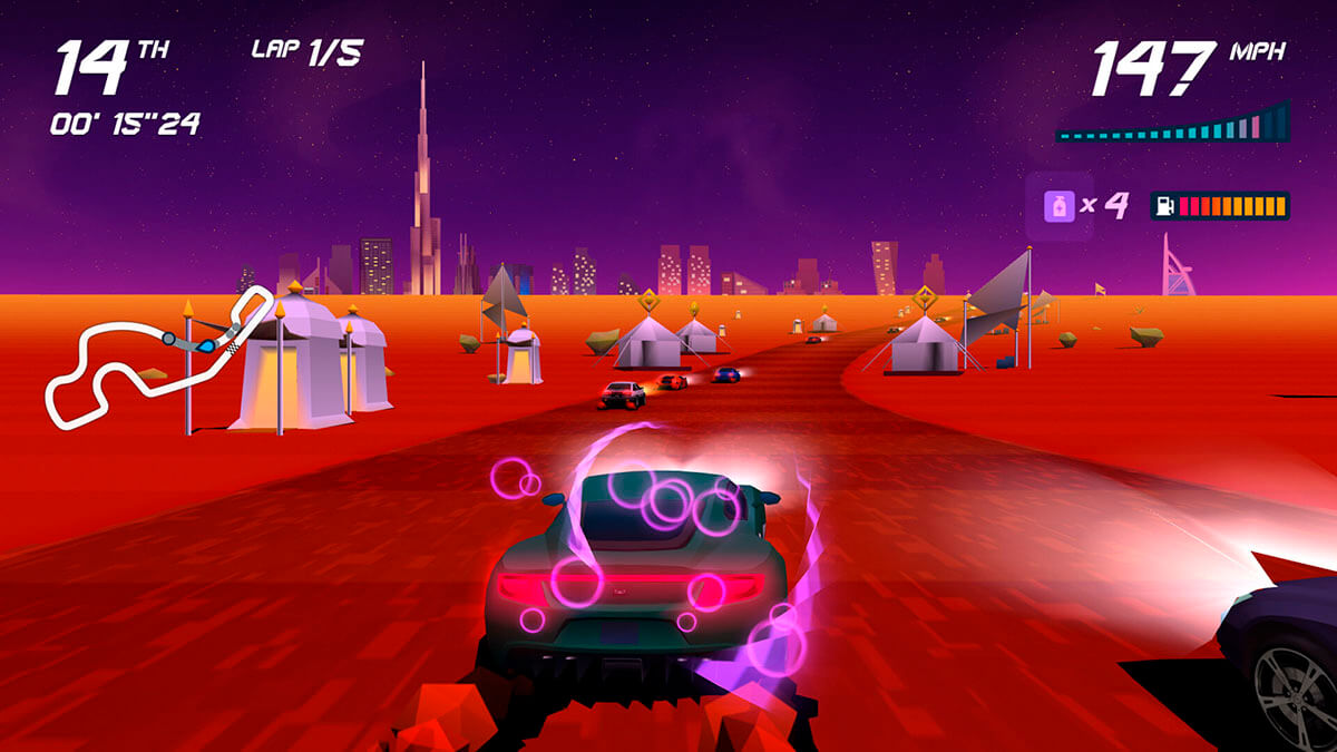 Modo carrera Horizon Chase Turbo