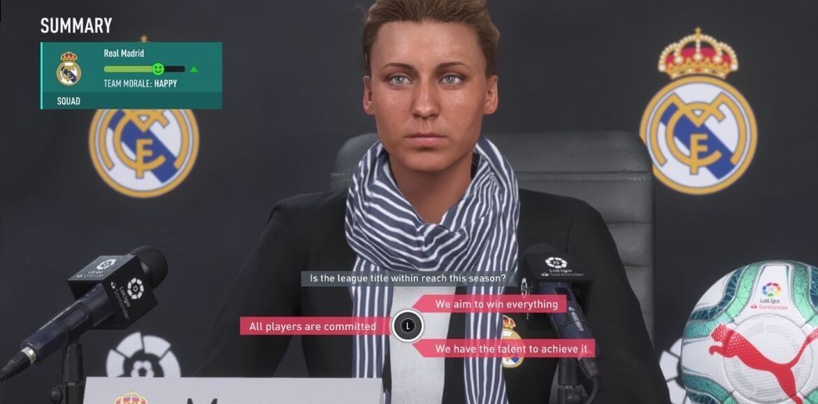 Modo carrera de fifa 20