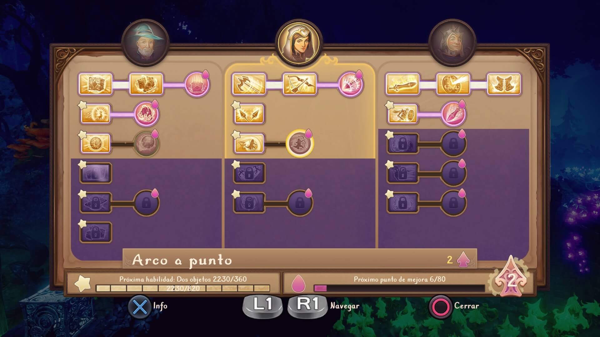 Árbol de habilidades