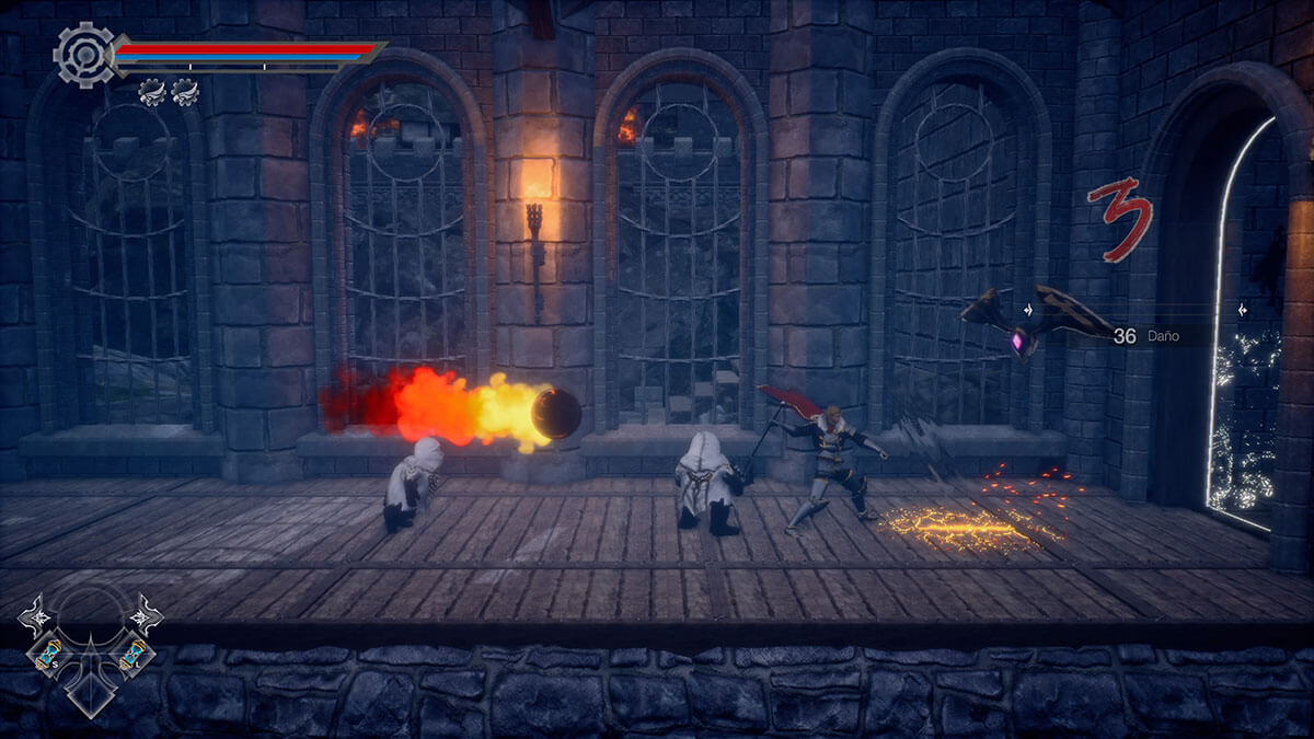 AeternoBlade II sistema de combate