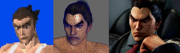 Kazuya poligonos playstation