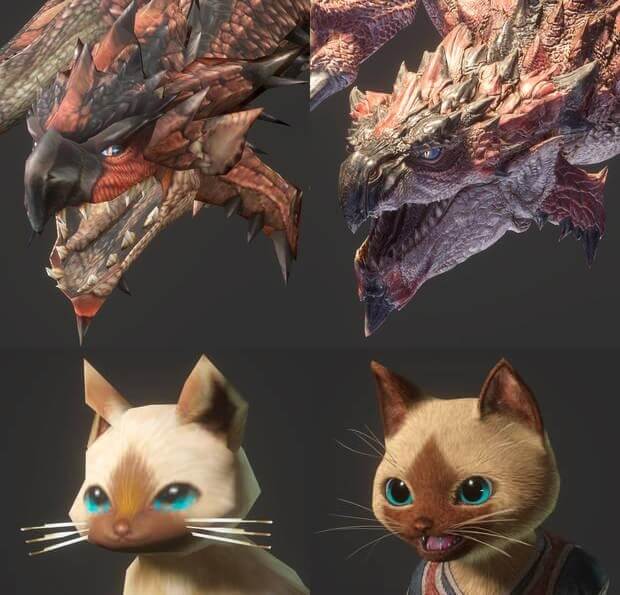 Monster hunter poligonos playstation