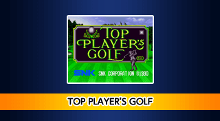Portada de ACA NeoGeo Top Player’s Golf
