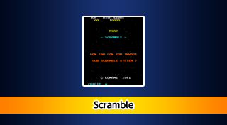 Portada de Arcade Archives Scramble