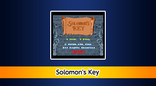 Portada de Arcade Archives Solomon's Key