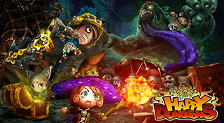 Portada de Happy Dungeons