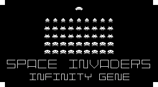 Portada de Space Invaders Infinity Gene