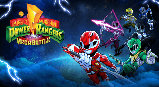 Portada de Saban’s Mighty Morphin Power Rangers: Mega Battle