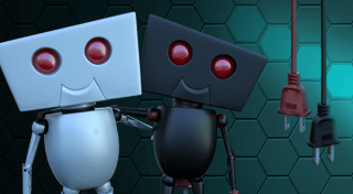Portada de Twin Robots