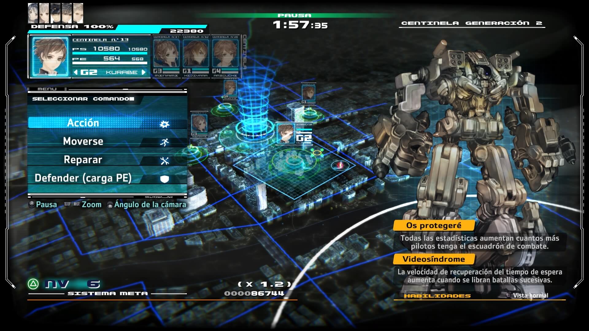 Los Centinelas de 13 Sentinels: Aegis Rim