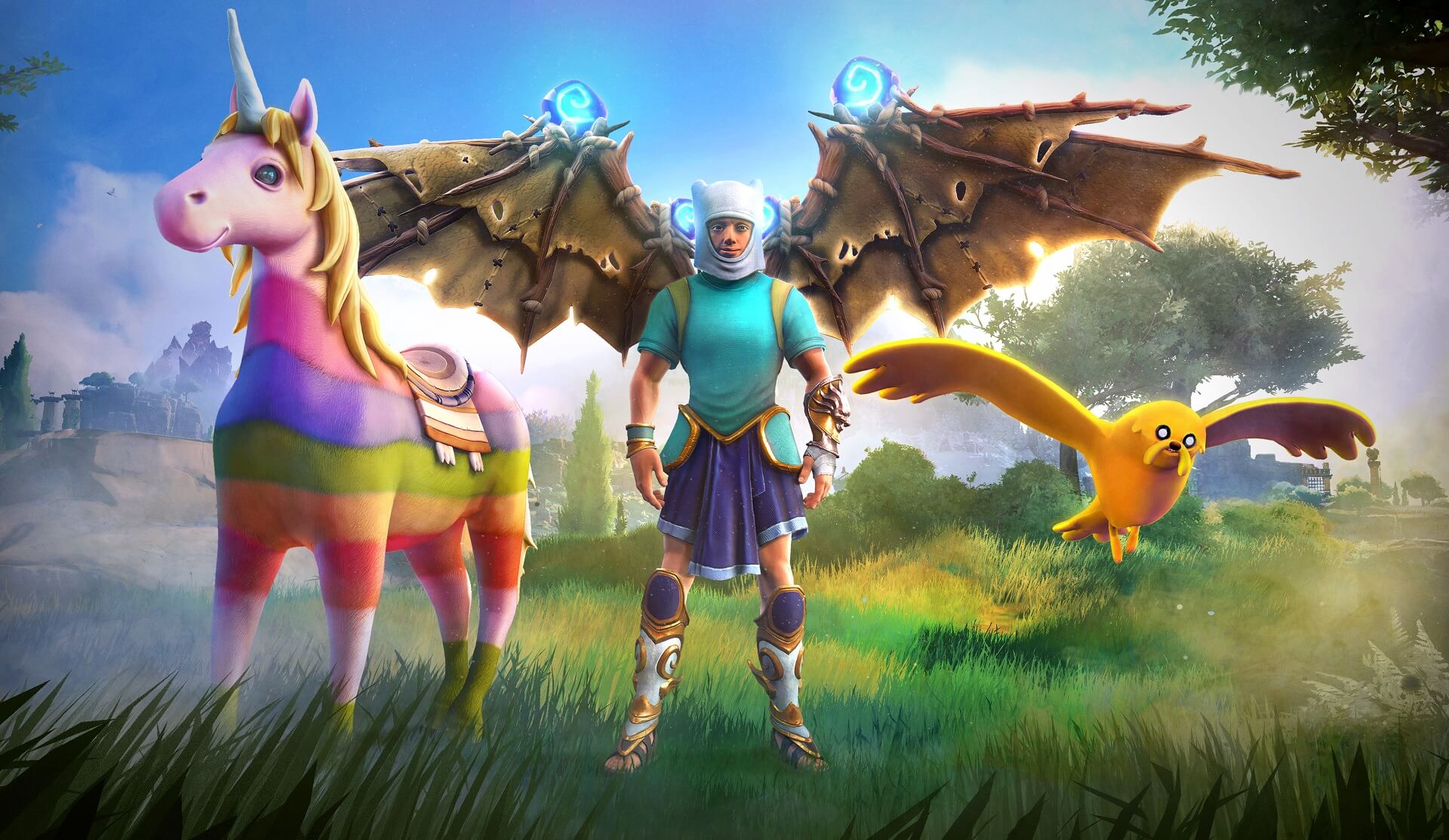 Immortals Fenyx Rising añade un pack de personajes de Hora de Aventuras