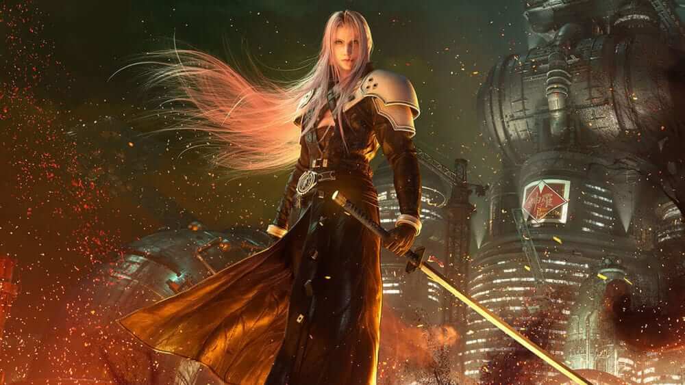 Portada Final Fantasy VII marcas