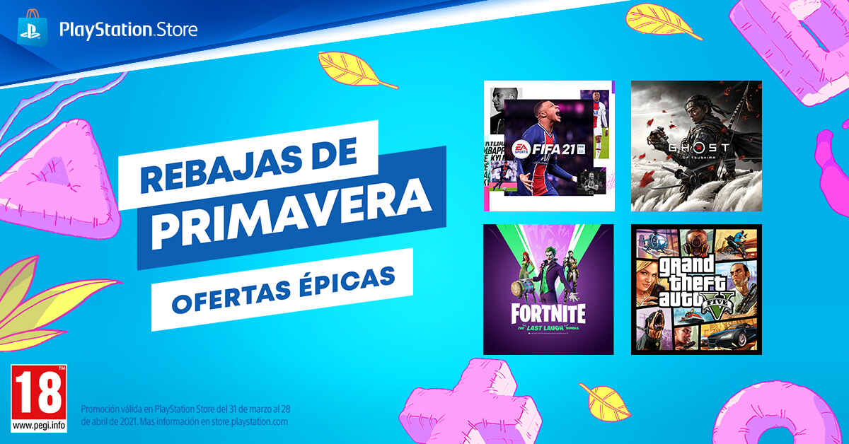 Las Rebajas de Primavera llegan a PS Store con grandísimos descuentos