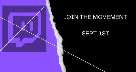 #ADayoffTwitch | Miles de streamers se unirán en protesta este 1 de septiembre