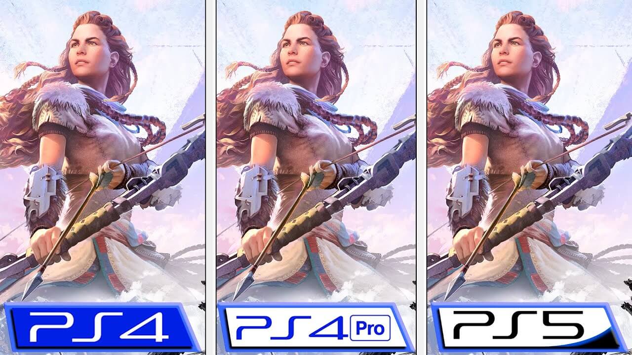 ¿Cómo luce Horizon Zero Dawn en PS5 con 60 FPS? Esta comparativa te lo muestra