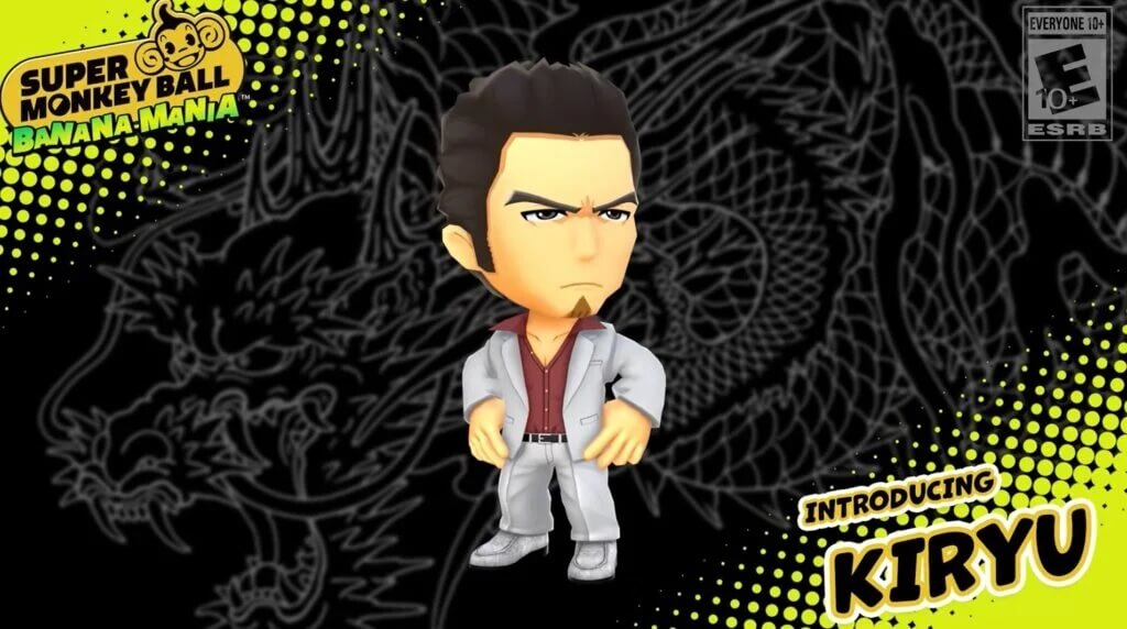 Kazuma Kiryu de Yakuza será parte de la diversión de Super Monkey Ball Banana Mania