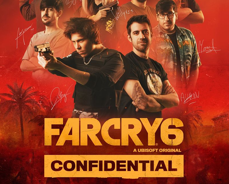 Ubisoft presenta el reality Far Cry 6 Confidential con Auronplay, Rubius, Willyrex y más