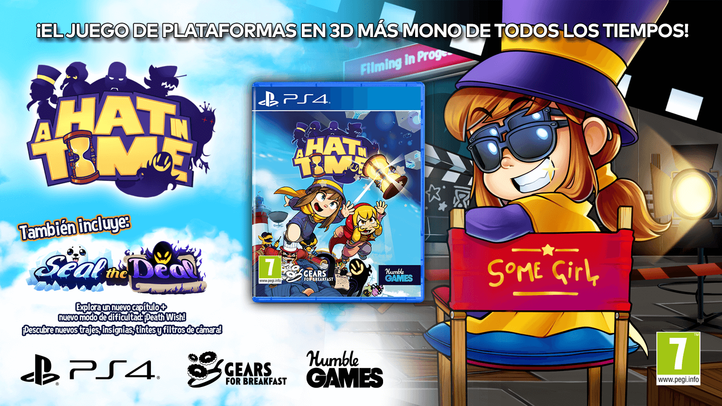 La magia de A Hat in Time llegará a PS4 en físico en noviembre