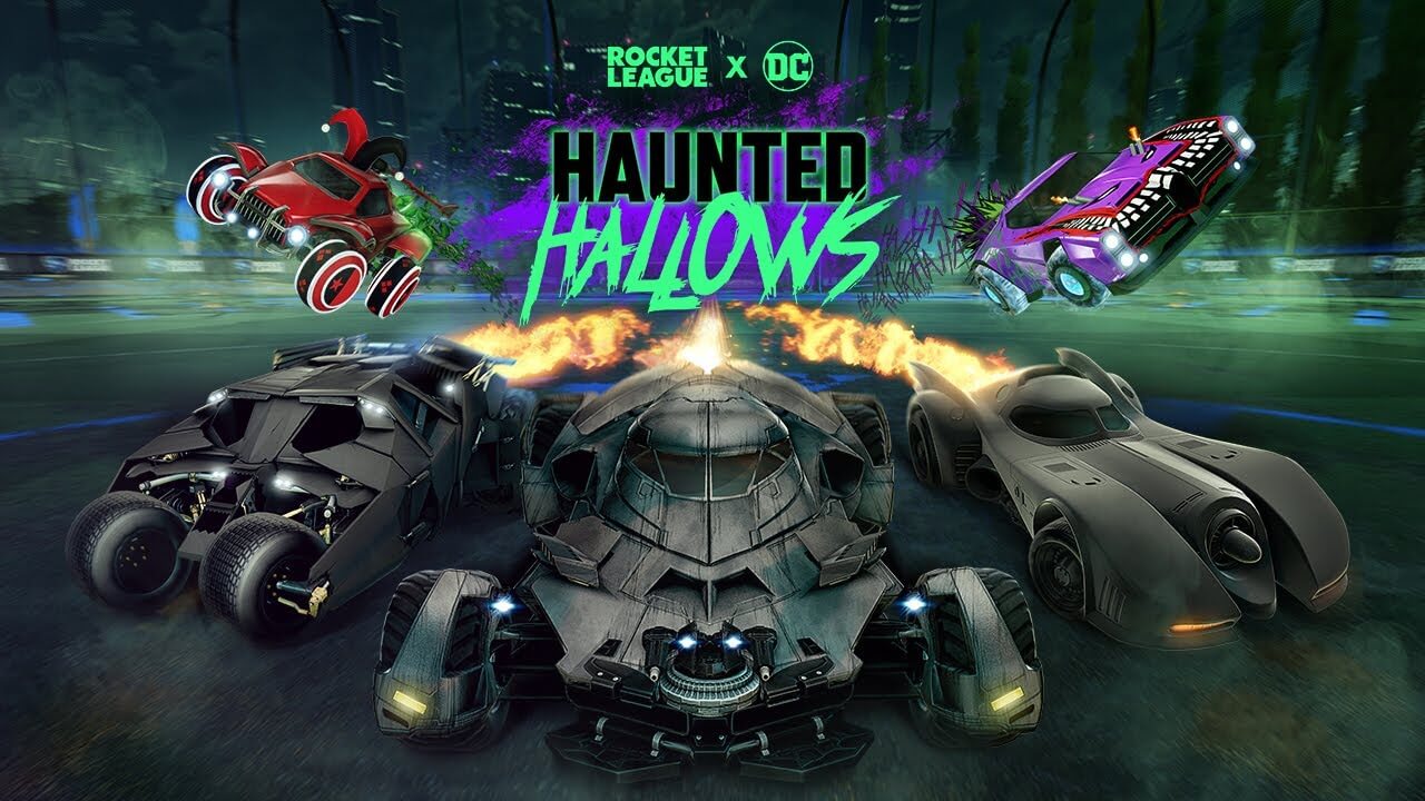Batman regresa a Rocket League con el evento Haunted Hallows