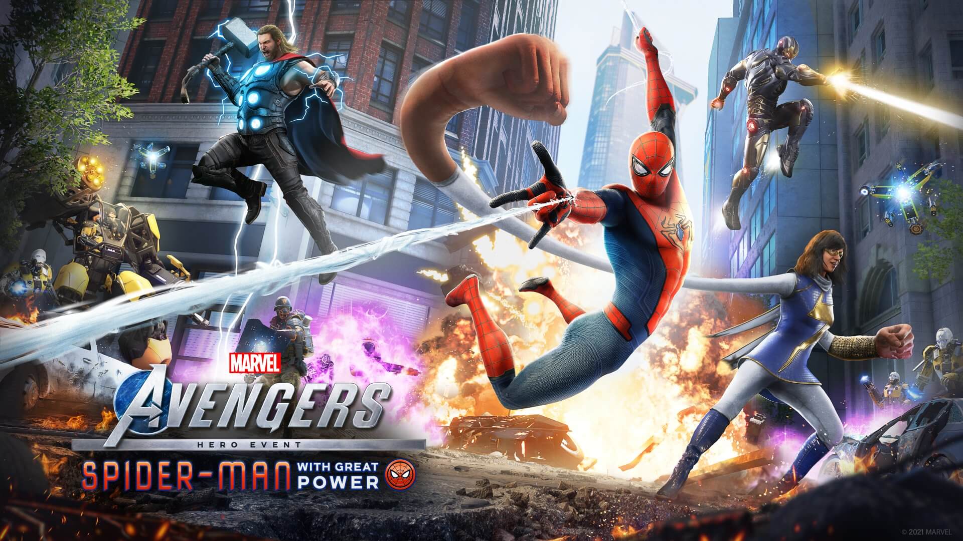 Marvel’s Avengers finalmente desvela un gameplay con Spider-Man