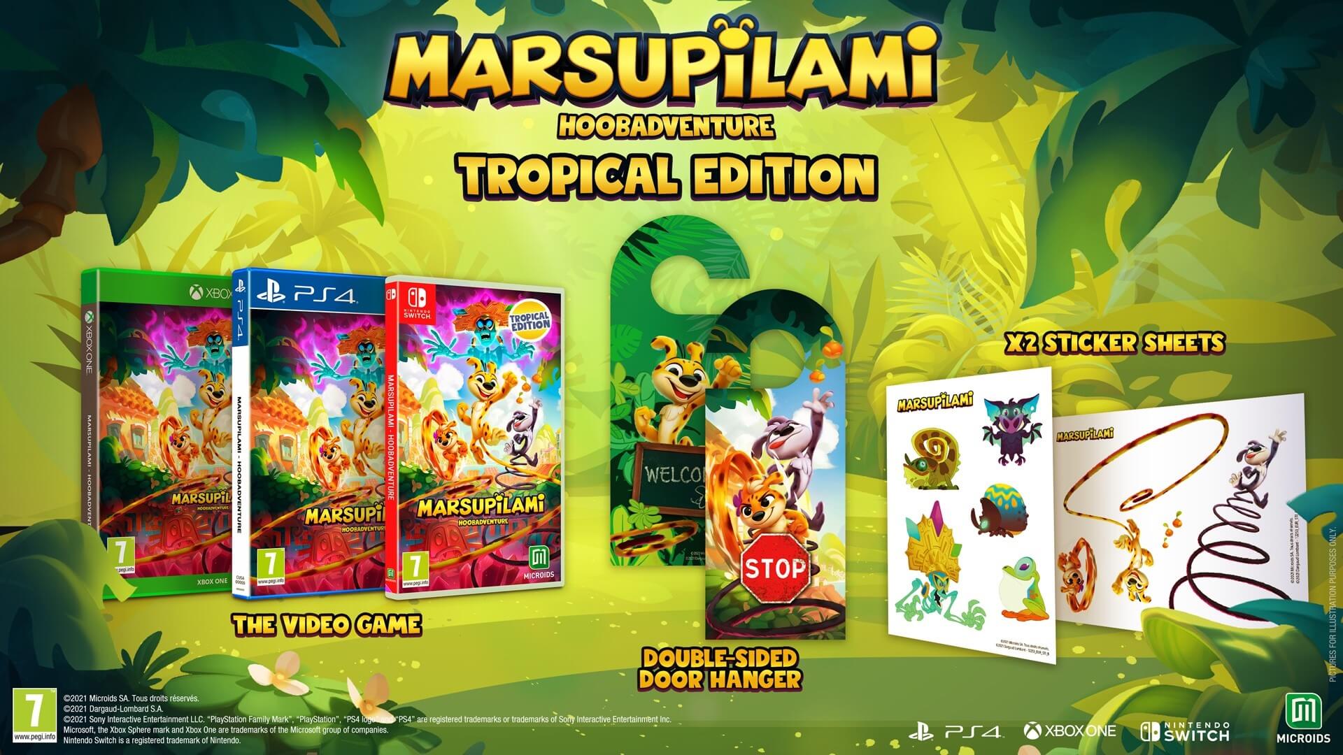 La diversión de Marsupilami: Hoobadventure ya está disponible en físico para PS4