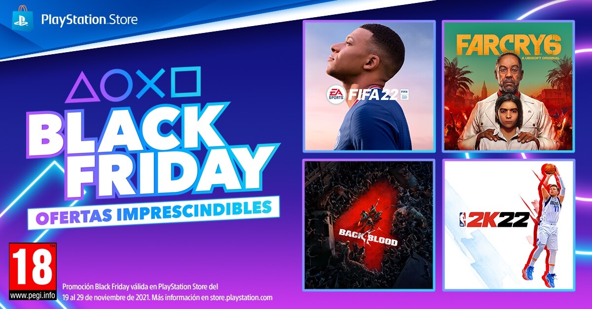 Ofertas Black Friday en PS Store: Descuentos de hasta el 70 % en juegos y  25 % en PS Plus - Vandal