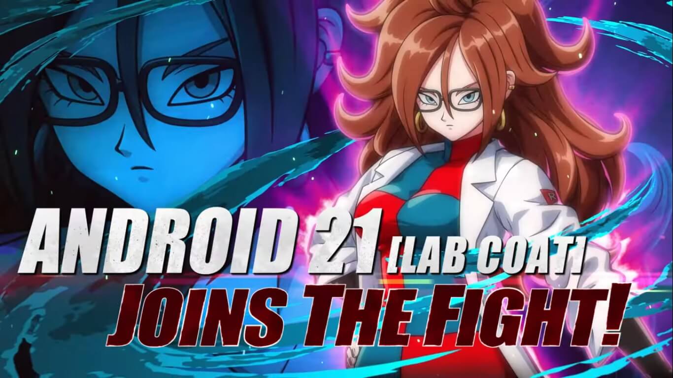 Dragon Ball FighterZ añadirá pronto a Androide 21 (Lab Coat) como luchadora