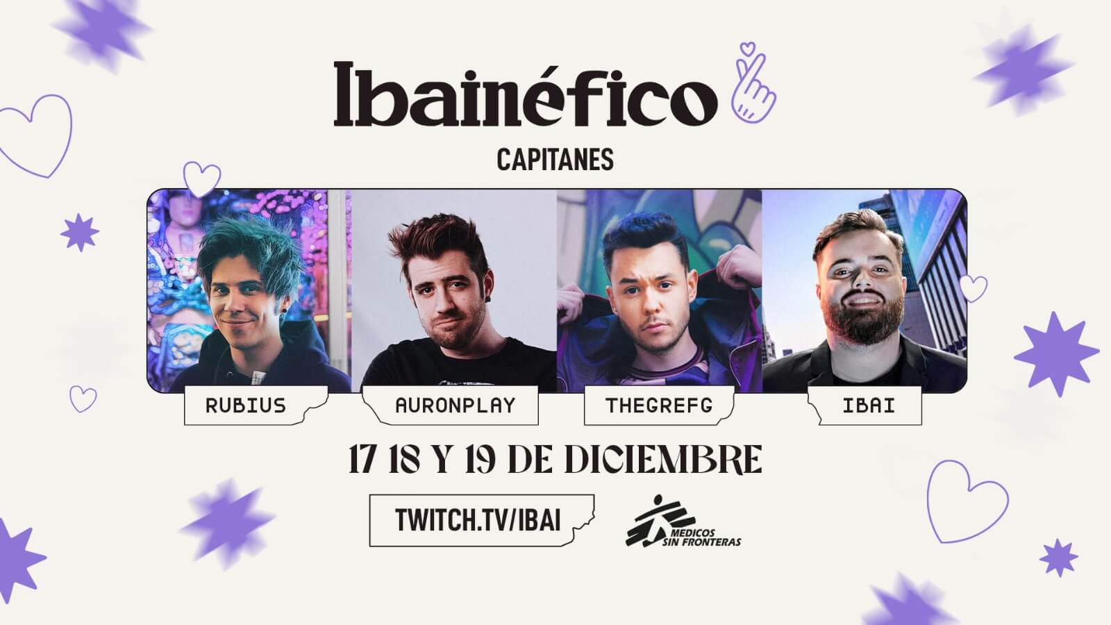 Ibai Llanos presenta a los streamers que participarán del Ibainéfico 2021