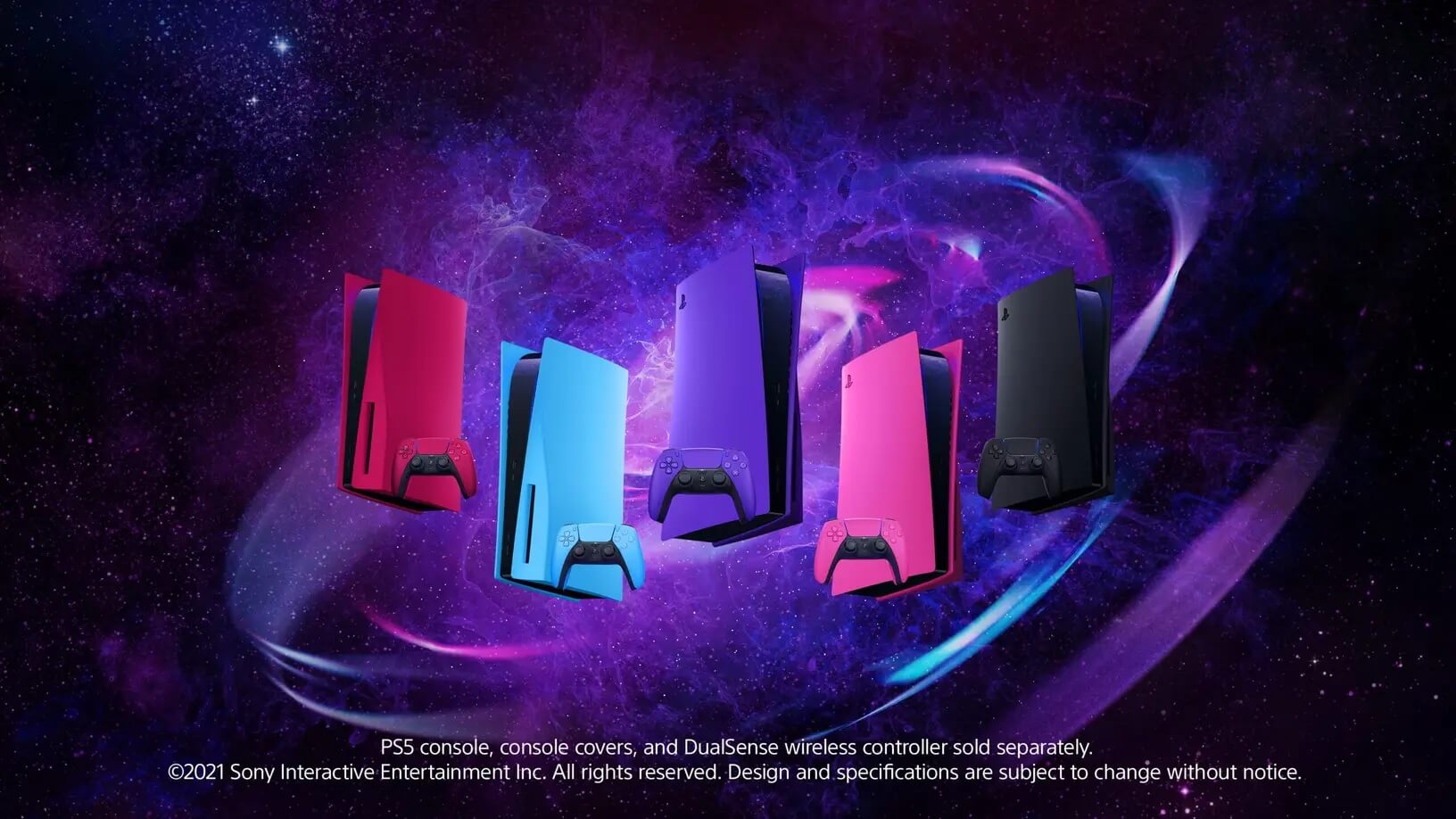 PlayStation anuncia carcasas de colores oficiales para PS5