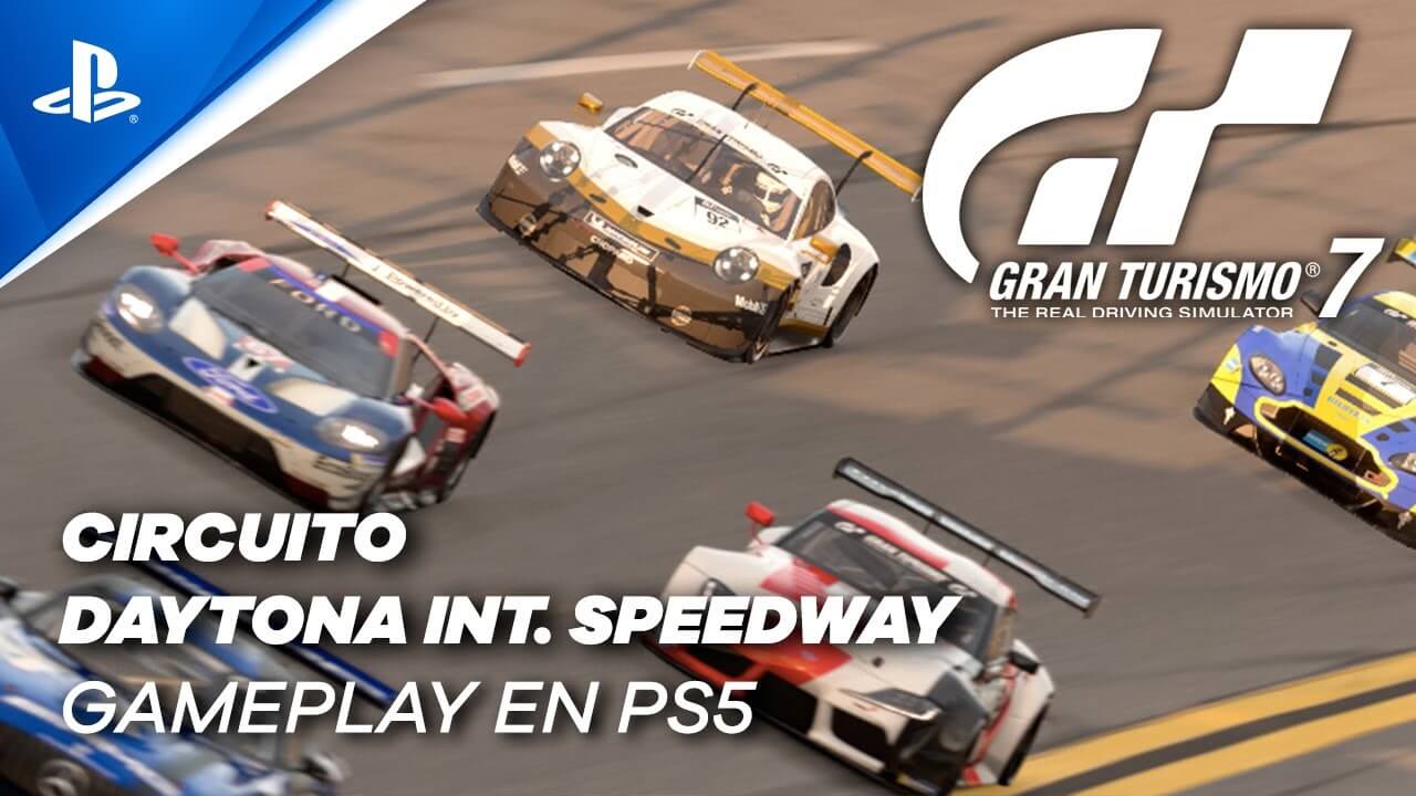 Gran Turismo 7 muestra al icónico circuito de Daytona en un tráiler