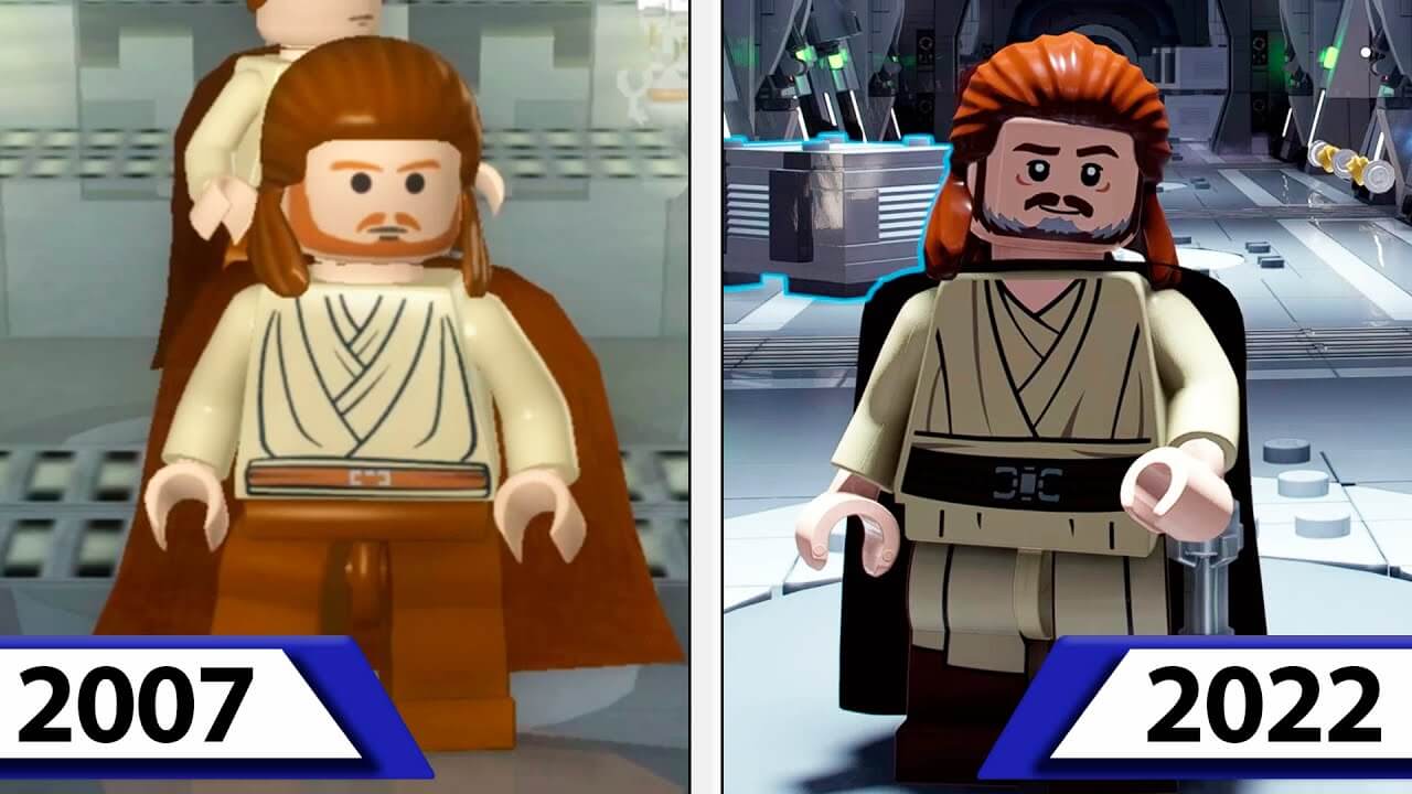 Comparativa gráfica entre LEGO Star Wars: The Skywalker Saga vs LEGO Star Wars: The Complete Saga