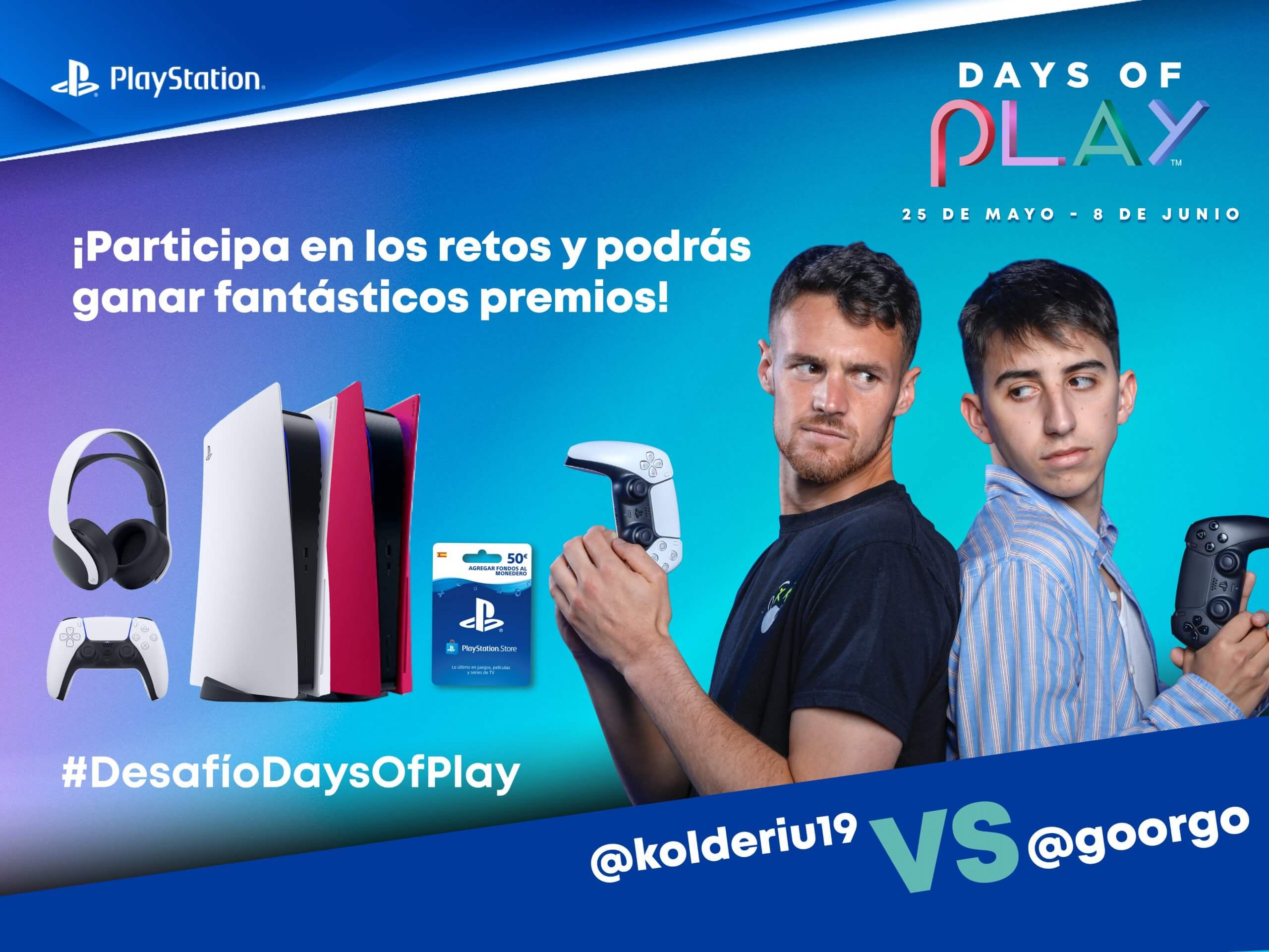 Los Desafíos Days of Play llegan con premios para los fans de PlayStation