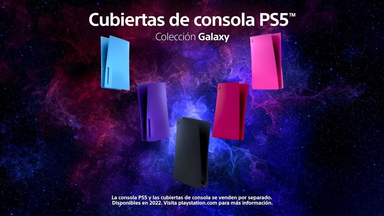 Las nuevas cubiertas de colores de PS5 ya están disponibles en España