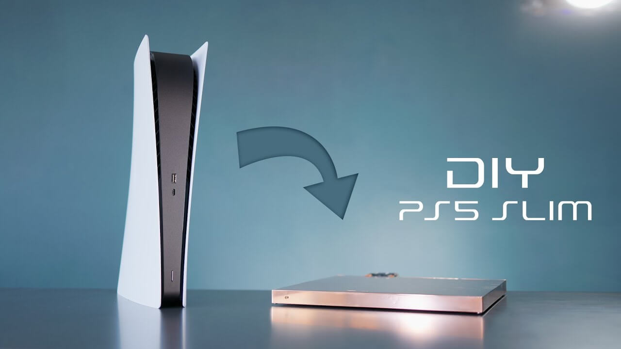 Un youtuber crea la primera PS5 Slim del mundo