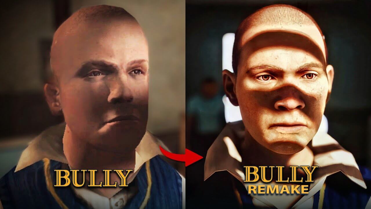 Así se ve Bully en Unreal Engine 5