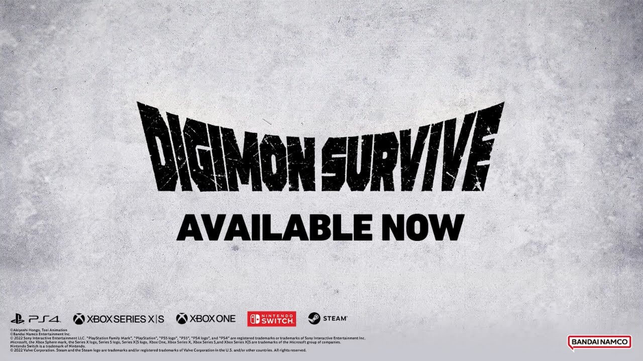 ¡Digimon Survive ya está disponible en PlayStation 4!