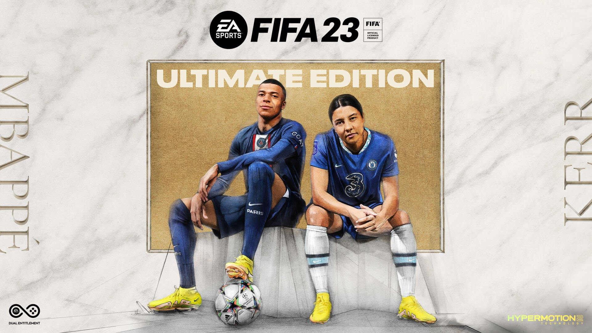 FIFA 23 presenta a Mbappé y Kerr como atletas de portada